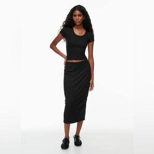 Aritzia The Group By Babaton Luxe Lounge Tomorrow Skirt